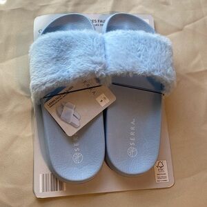 COPY - 3/$20 Faux fur slides